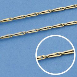 Cadena Avena Oro 18kts Largo 45cm Ancho 1mm 22001245