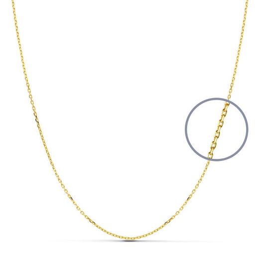 Catena Bilbao in oro 18 kts Lunghezza 40 cm Larghezza 1,8 mm 11001540