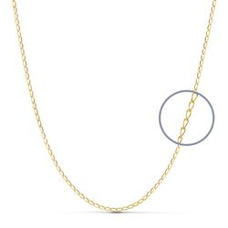 Cadena Bilbao Oro 18kts Largo 45cm Ancho 0,9mm 11001145