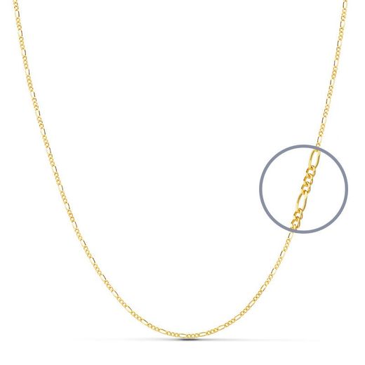 Cadena Cartier Oro 18kts Largo 40cm Ancho 1mm 11002340