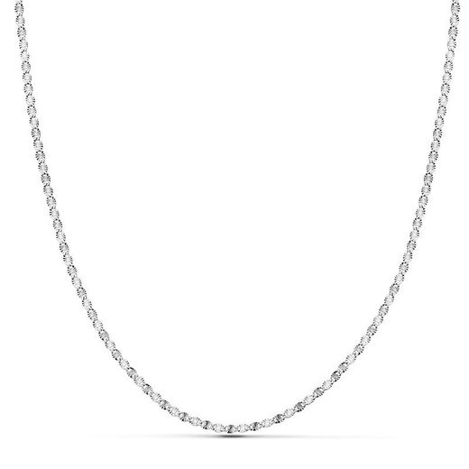 18 kt hvidguld diamantkædelængde 45 cm bredde 1,5 mm 12001645