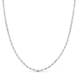 18 kt hvidguld diamantkædelængde 50 cm bredde 1,5 mm 12001650