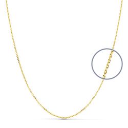 Cadena Oro 18kts 11004745 Forzada 45cm x 1.00mm