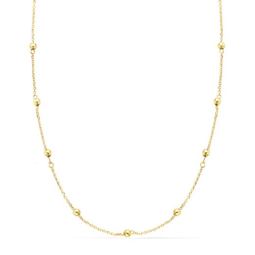 Cadena Oro 18kts 17000165 Forzada 45cm x 3.00mm
