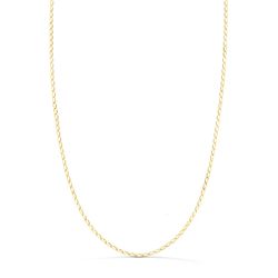 Cadena Oro 18kts 18006640 Eslabón Bilbao 40cm x 1,00mm