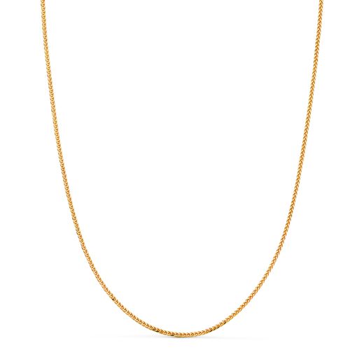 Cadena Oro 18kts 20000440 Maciza 40cm x 1.00mm