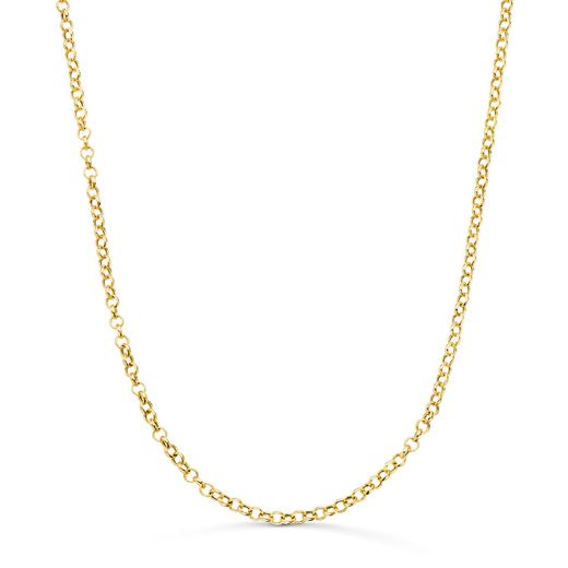 Cadena Oro 18kts 20007250 Maciza 50cm x 2,50mm