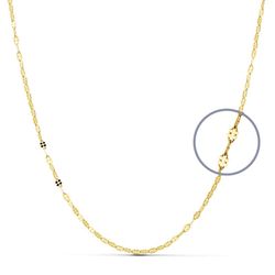 Cadena Oro 18kts 23000250 Maciza 50cm x 2.00mm