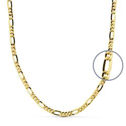 Cadena Oro 18kts 26004250 Eslabón Cartier 50cm x 3,00mm