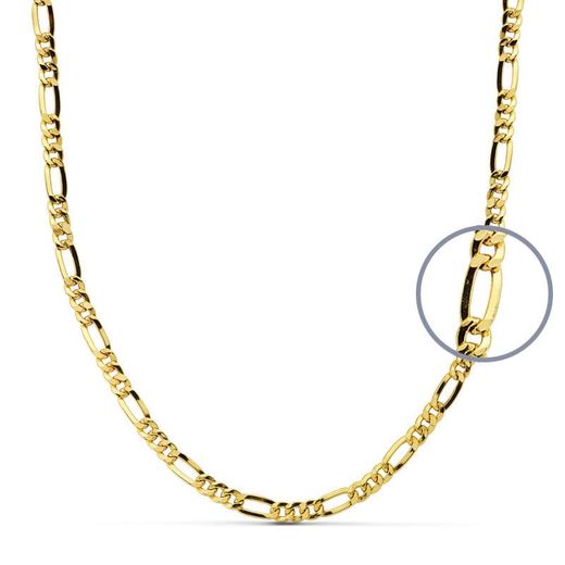 Cadena Oro 18kts 26004260 Eslabón Cartier 60cm x 4,90mm