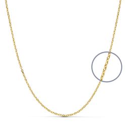 Cadena Oro 18kts 26004840 Forzada 40cm x 1.20mm