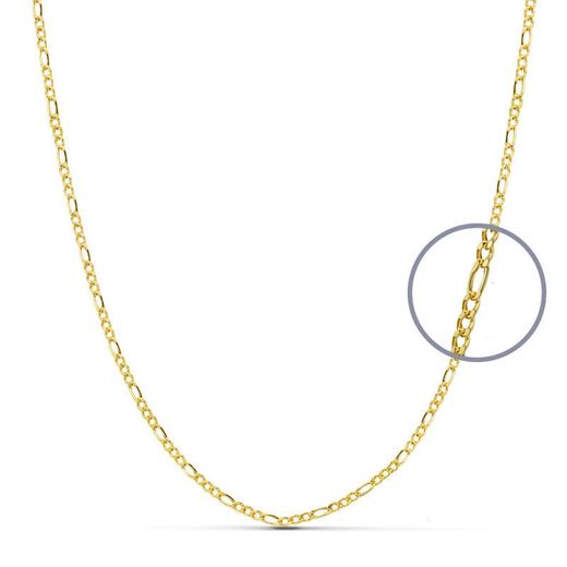 Cadena Oro 18kts 07003040 Eslabón Cartier 40cm x 1,50mm