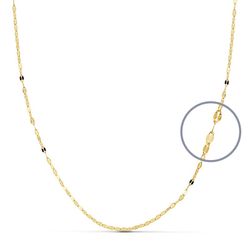 Cadena Oro 18kts 08000640 Maciza 40cm x 1.00mm