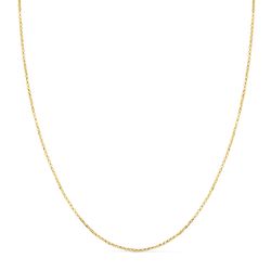 Cadena Oro 18kts 09000140 Maciza 40cm x 1.00mm