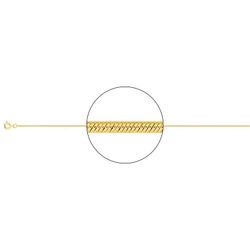 Cadena Oro 18kts Argyor MRM (18)2196-55 Serpentine En Brillo