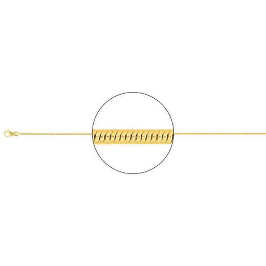 Cadena Oro 18kts Argyor MRM (18)2197-40 Serpentine En Brillo