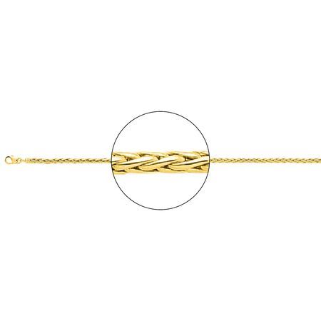 Cadena Oro 18kts Argyor MRM (18)2300-40 Palmier Hueca En Brillo