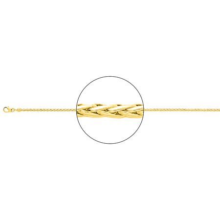 Cadena Oro 18kts Argyor MRM (18)2302-60 Palmier Hueca En Brillo