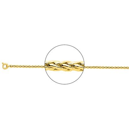 Cadena Oro 18kts Argyor MRM (18)2310-40 Palmier Hueca En Brillo