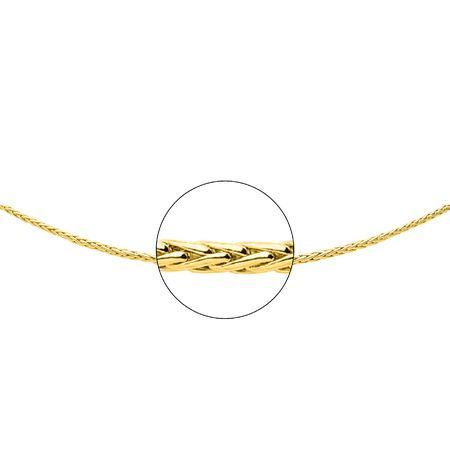 Cadena Oro 18kts Argyor MRM (18)2323-60 Palmier Hueca En Brillo