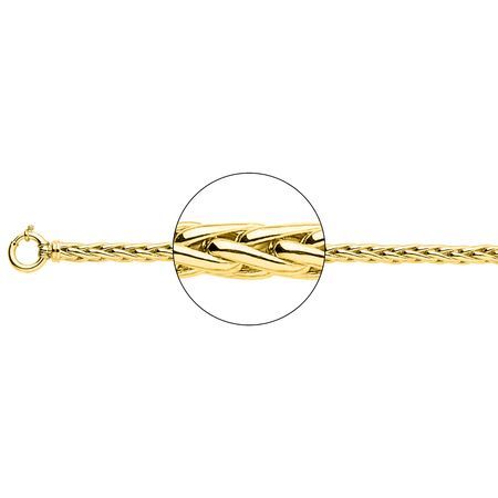 Cadena Oro 18kts Argyor MRM (18)2324-40 Palmier Hueca En Brillo