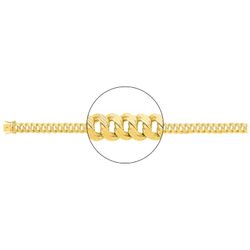 Cadena Oro 18kts Argyor MRM (18)502.8-60 Gourmette Lapidada En Brillo