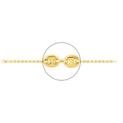 Cadena Oro 18kts Argyor MRM (18)512-60 Grano De Café En Brillo