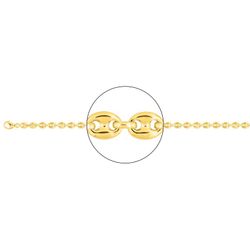 Cadena Oro 18kts Argyor MRM (18)513-45 Grano De Café En Brillo