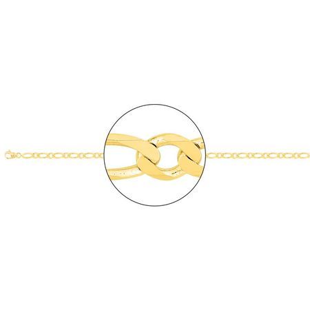 Cadena Oro 18kts Argyor MRM (18)518.4-45 Programada 1+1 Ultraplana En Brillo