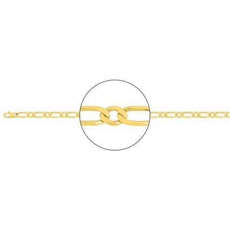 Cadena Oro 18kts Argyor MRM (18)518.5-55 Programada 1+1 Ultraplana En Brillo