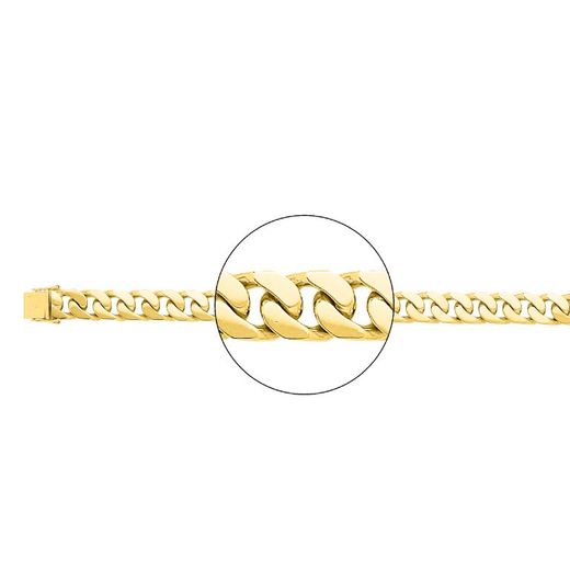 Cadena Oro 18kts Argyor MRM (18)521.10-60 Gourmette En Brillo