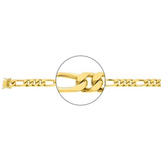 Cadena Oro 18kts Argyor MRM (18)528.9-60 Gourmette En Brillo