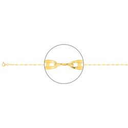 Cadena Oro 18kts Argyor MRM (18)537.2-45 Grano De Café En Brillo