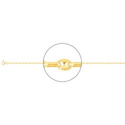 Cadena Oro 18kts Argyor MRM (18)539.1-45 Grano De Café En Brillo