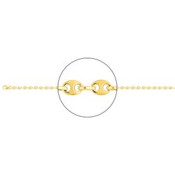 Cadena Oro 18kts Argyor MRM (18)539.2-55 Grano De Café En Brillo