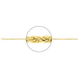 Cadena Oro 18kts Argyor MRM (18)C33-60 Cordón En Brillo