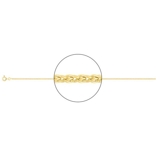Cadena Oro 18kts Argyor MRM (18).SP35-40 Spiga En Brillo