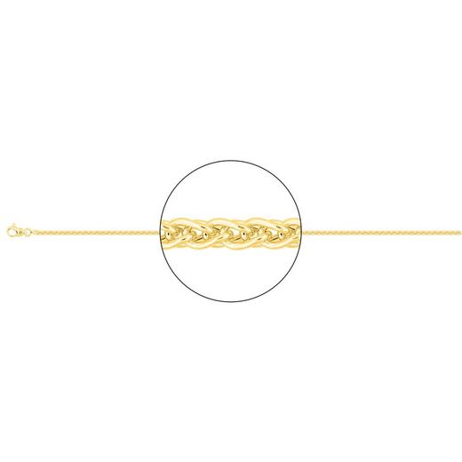 Cadena Oro 18kts Argyor MRM (18).SP50-50 Spiga En Brillo