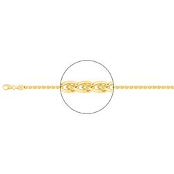 Cadena Oro 18kts Argyor MRM (18).SP80-55 Spiga En Brillo