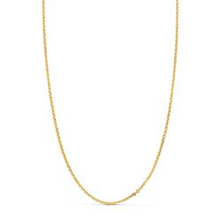 Cadena Oro 18Kts60cm x 1,20mm 11007860 Maciza Forzada Eslabón Tallado
