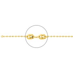 Cadena Oro 9kts Argyor MRM (9)610001.1 Grano De Café En Brillo