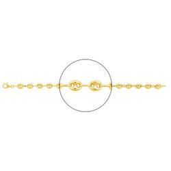 Cadena Oro 9kts Argyor MRM (9)610001.3 Grano De Café En Brillo