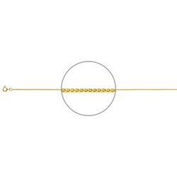 Cadena Oro 9kts Argyor MRM (9)610011 Spiga En Brillo
