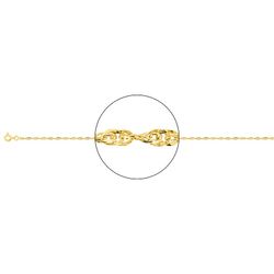 Cadena Oro 9kts Argyor MRM (9)9K2383 Singapure En Brillo