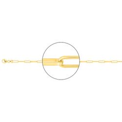 Cadena Oro 9kts Argyor MRM (9)9K507 Forzada Alargada En Brillo
