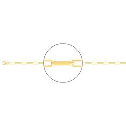 Cadena Oro 9kts Argyor MRM (9)9K520-55 Forzada Rectangular En Brillo