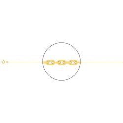 Cadena Oro 9kts Argyor MRM (9)9KF40 Forzada Diamantada En Brillo