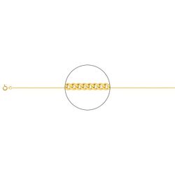 Cadena Oro 9kts Argyor MRM (9)9KG30 Gourmette Diamantada En Brillo