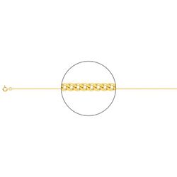 Cadena Oro 9kts Argyor MRM (9)9KG35 Gourmette Diamantada En Brillo