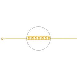 Cadena Oro 9kts Argyor MRM (9)9KG40 Gourmette Diamantada En Brillo